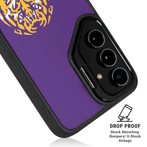 LSU Purple Tiger Mascot Galaxy S25 Kickstand Case